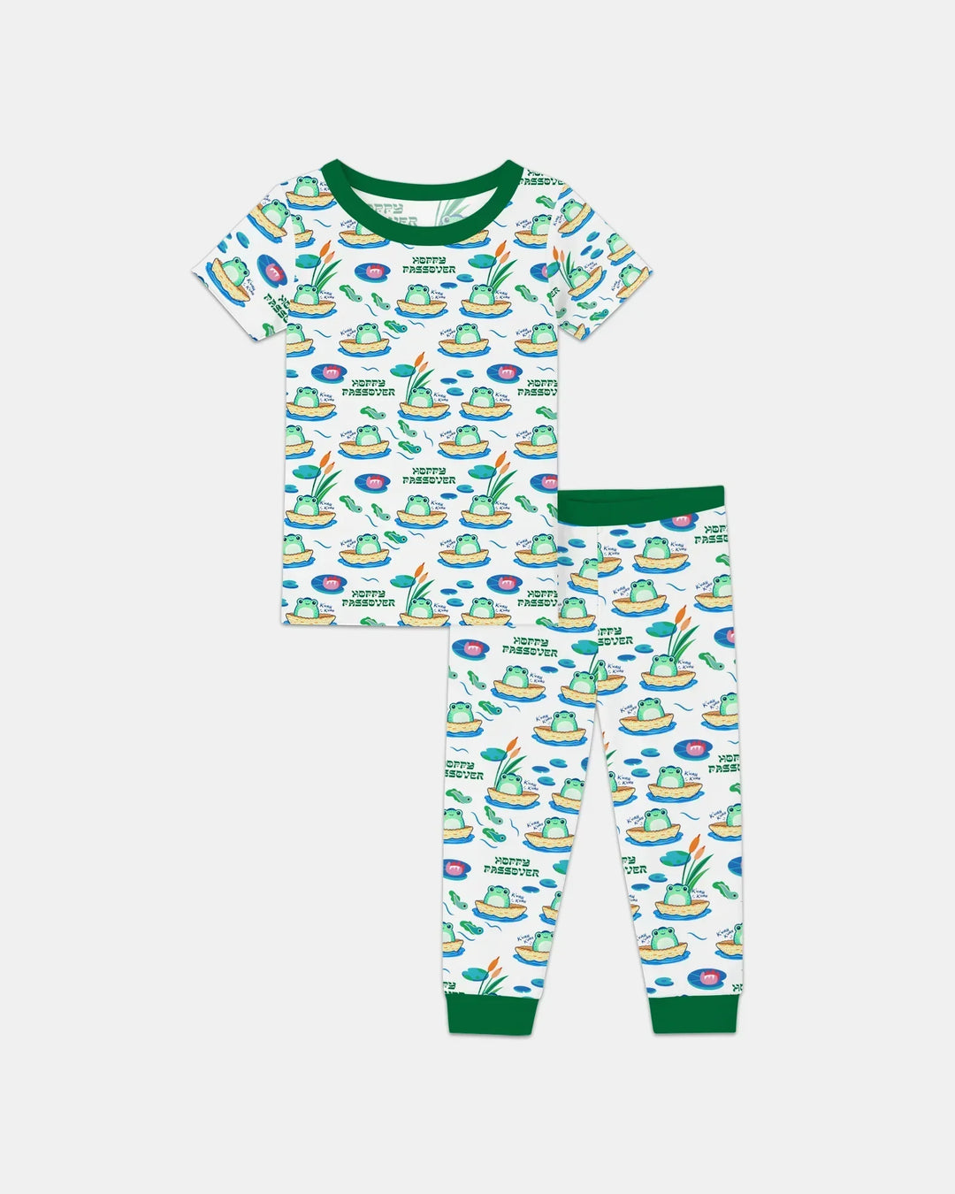 Zweiteiliges, kurzärmliges Pyjama-Set mit Marienkäfern