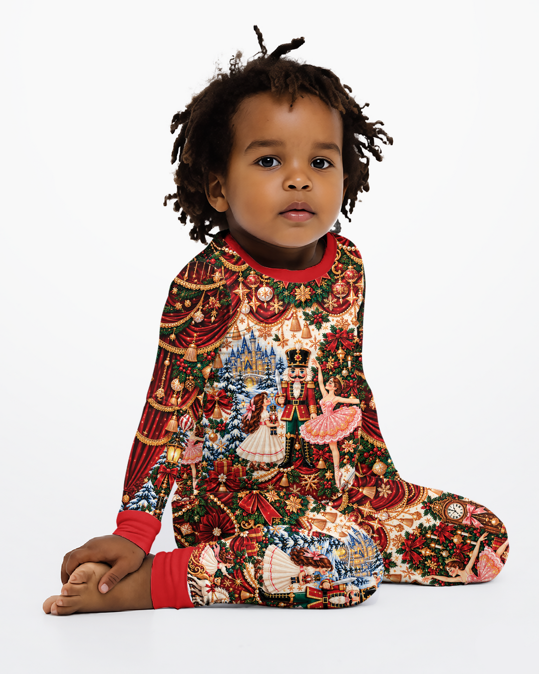 The Nutcracker's Christmas Bamboo Two Piece Long Sleeve Pajama Set