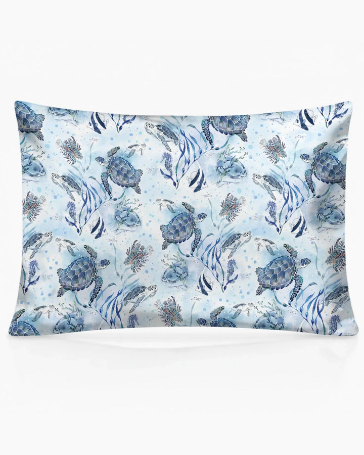 Little Turtles Family Matching Bamboo Pillow Case