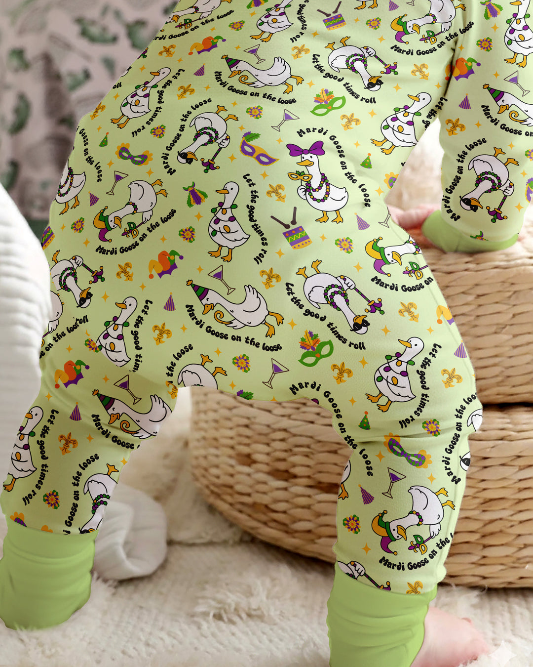 Mardi Gras Silly Goose Convertible Zippy