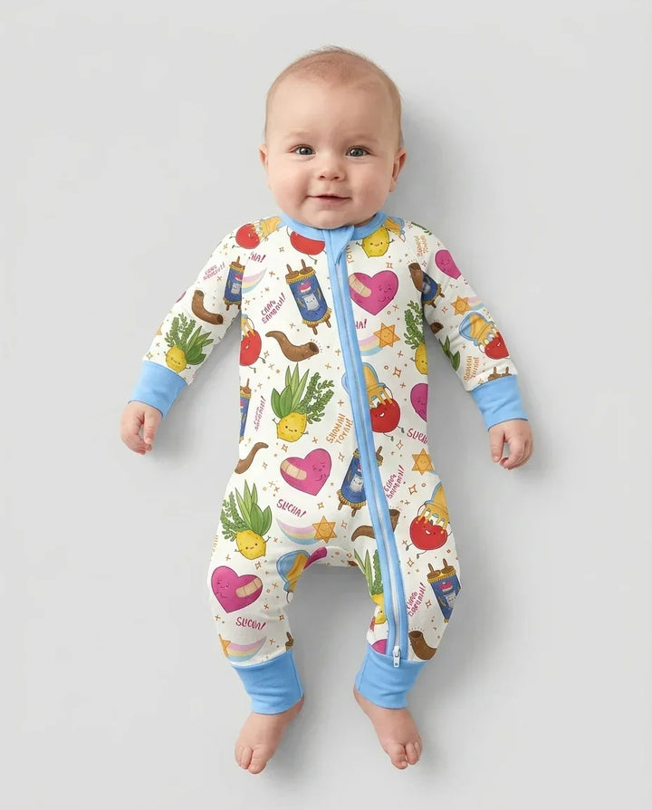 Jewish High Holidays Bamboo Convertible Zippy