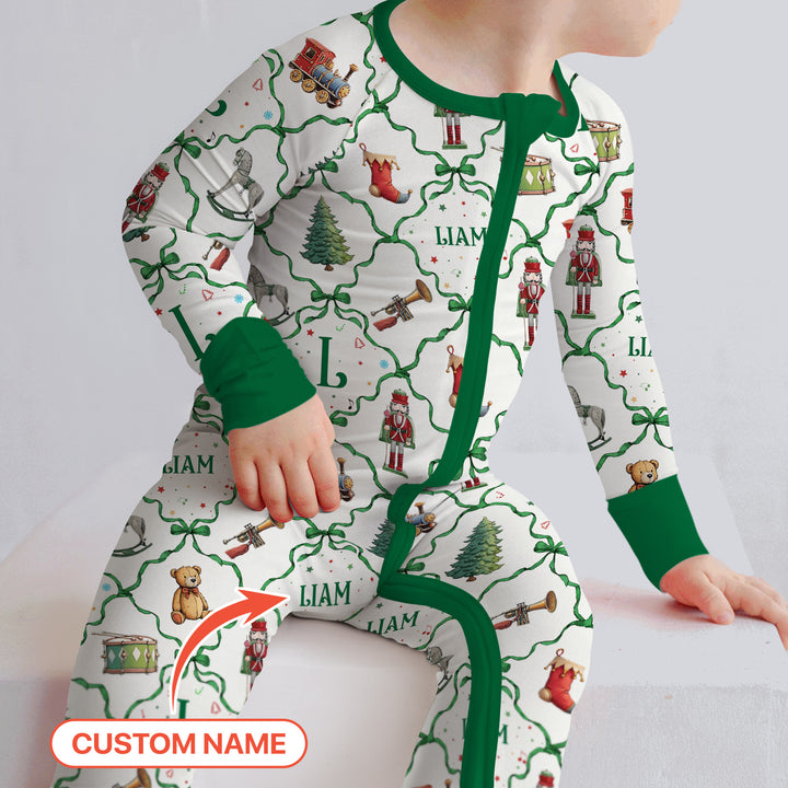 Vintage Christmas Toy Custom Name Boy Convertible Zippy