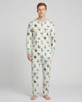 Vorlage Herren-Pyjama-Set