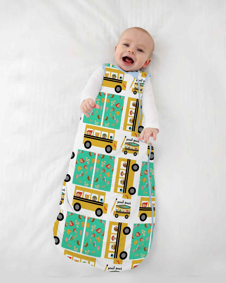 School Bus Adventures Bamboo Sleep Bag