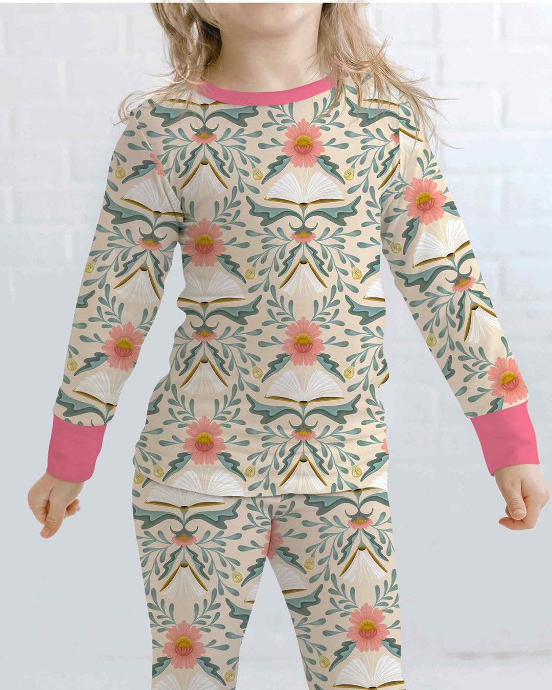 Blooming Stories Bamboo Two Piece Long Sleeve Pajama Set