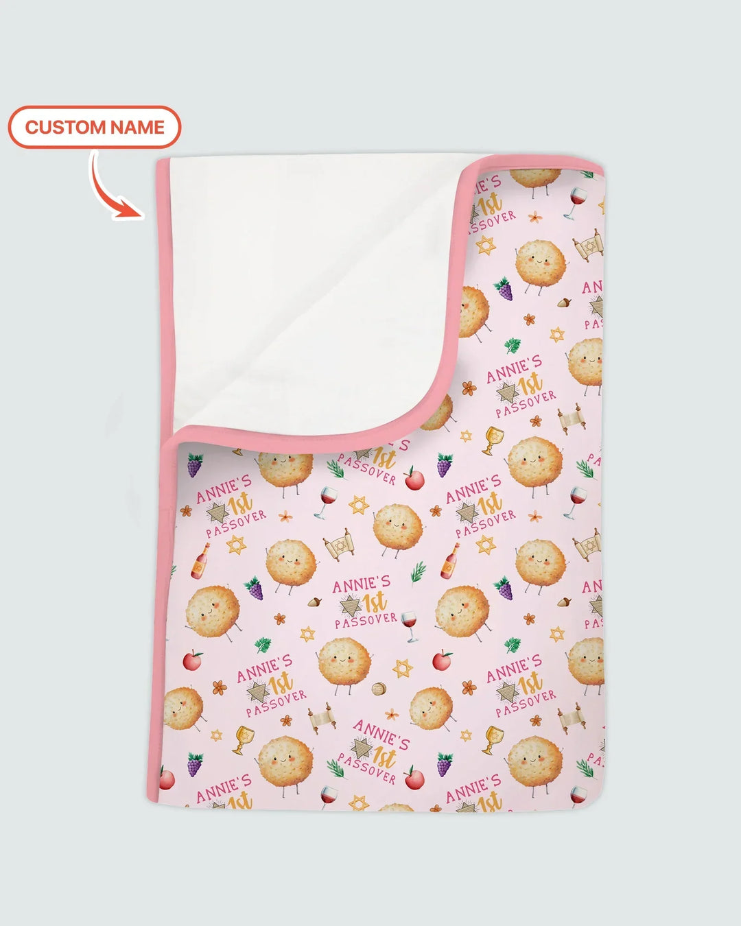 Vorlage für individuelle Kleinkinddecke