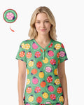 Fearfully & Wonderfully Made Bamboo Women Short Sleeve Short Pajama Set