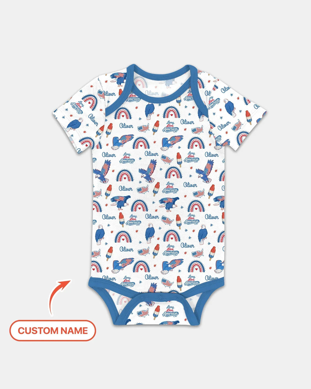 Gerippte Babykleidung mit individuellem Foto - Weich &amp; Skizzenhaft