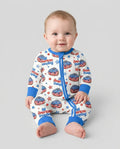 Gerippte Babykleidung mit individuellem Foto - Weich &amp; Skizzenhaft