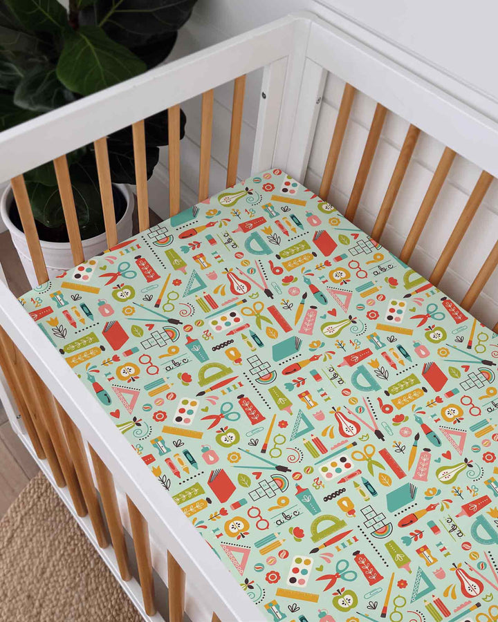 Creative Classroom Bamboo Fitted Crib Sheet
