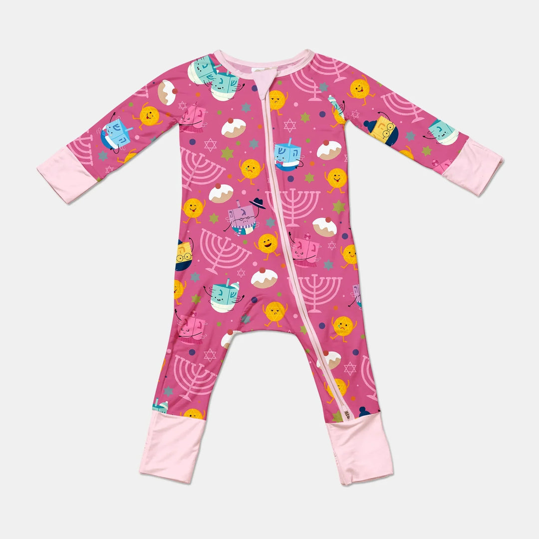 Hanukkah Little Dreidel Family Convertible Zippy