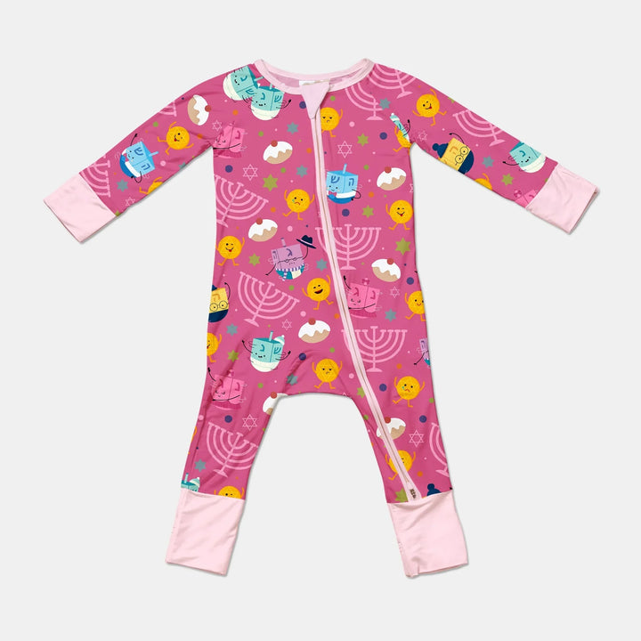 Hanukkah Little Dreidel Family Convertible Zippy