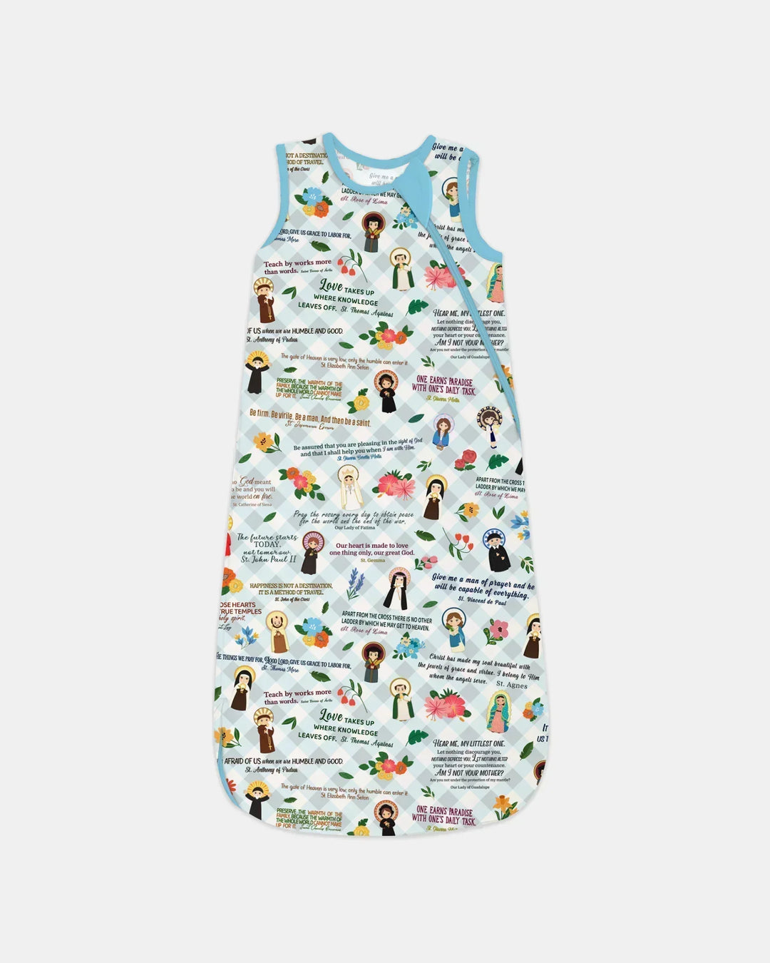 Catholic Saint Quotes Bamboo Sleep Bag