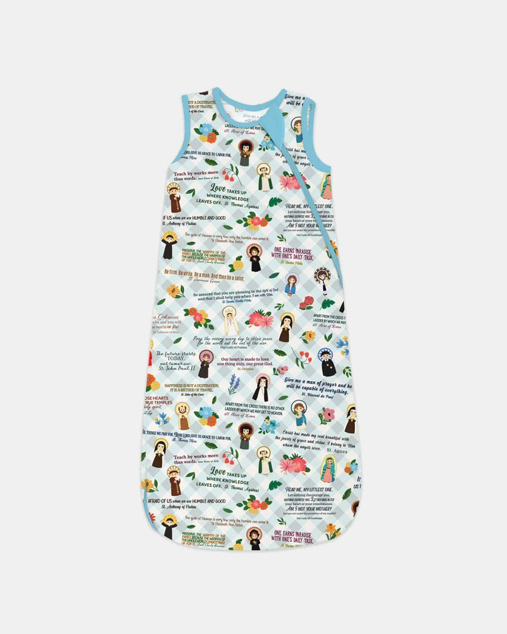 Catholic Saint Quotes Bamboo Sleep Bag