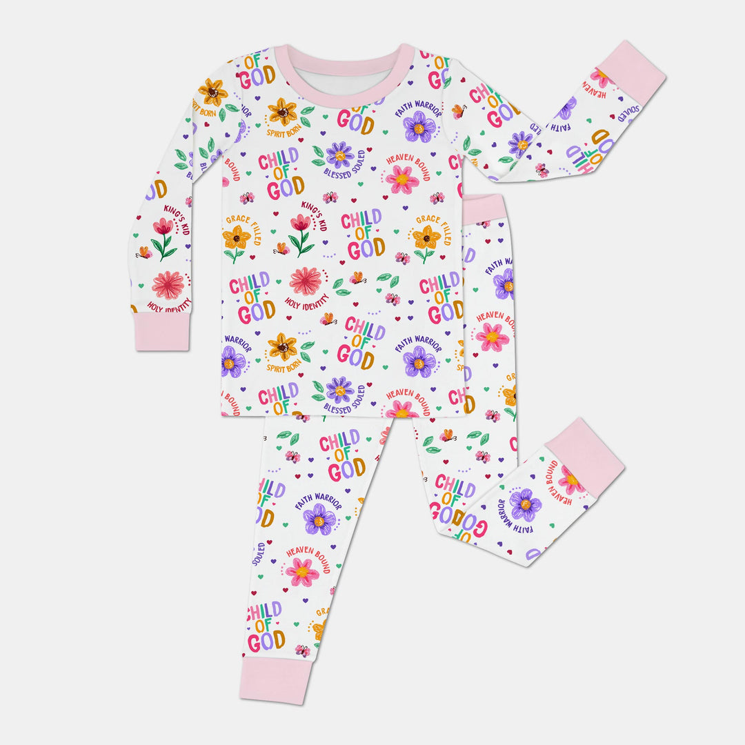 Child of God Two Piece Long Sleeve Pajama Set