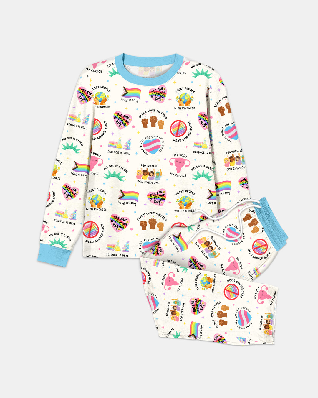 Vorlage Herren-Pyjama-Set