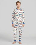 plantilla Conjunto de Pijama de Bambú para Hombre
