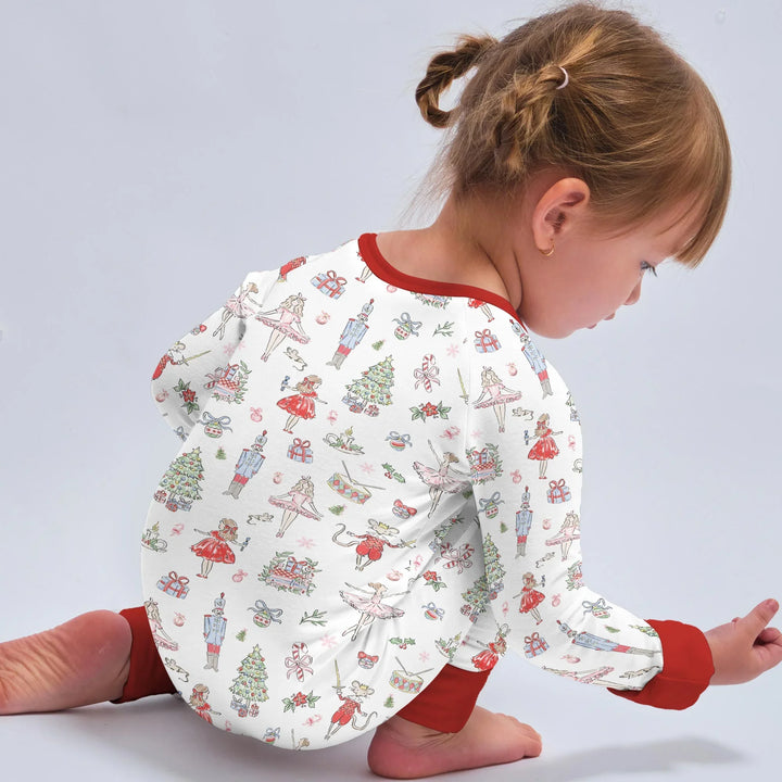 Sweet Nutcracker Holiday Matching Mom And Baby Convertible Zippy