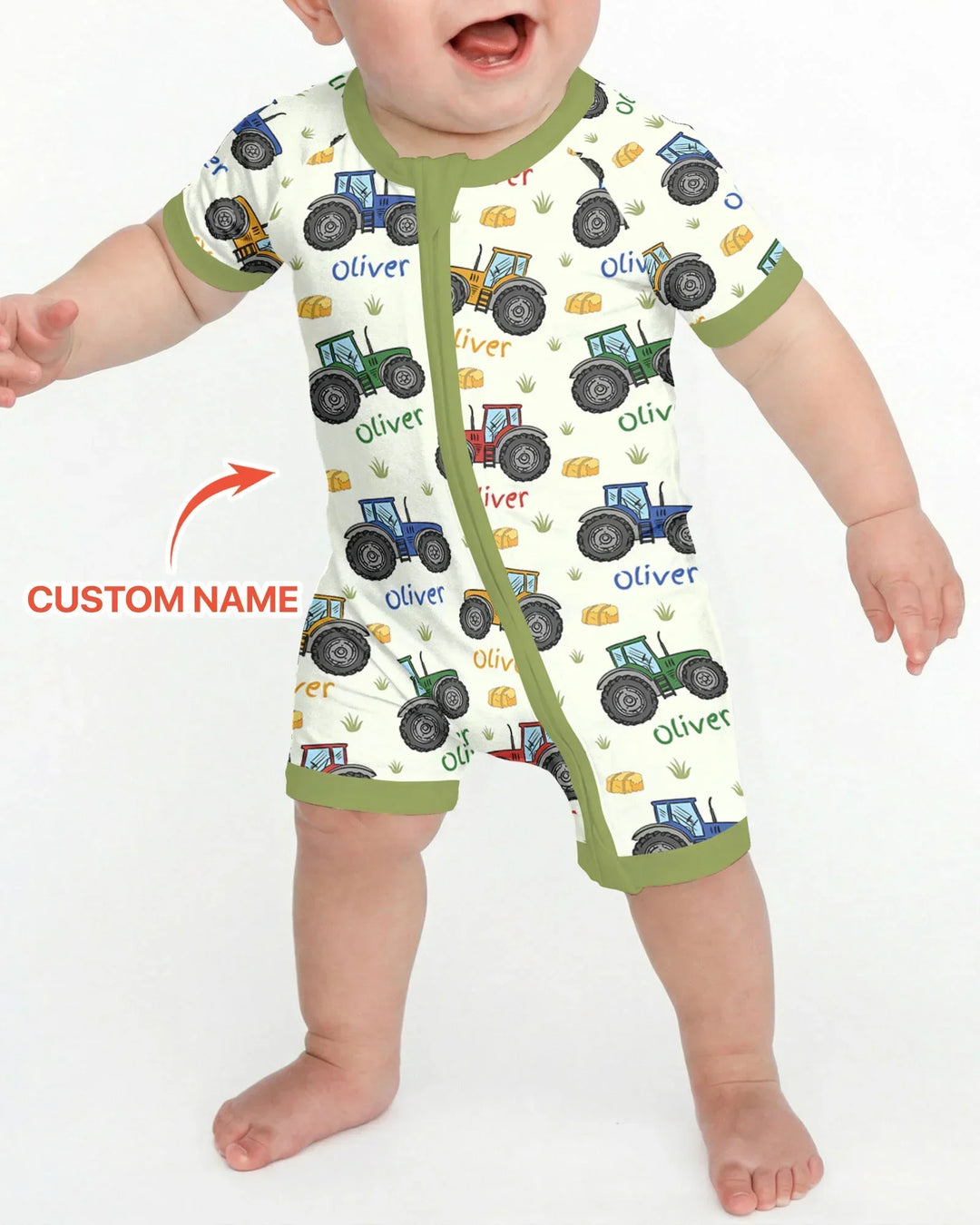 Custom Name A Little Dirt Never Hurt Bamboo Shorty Zippy