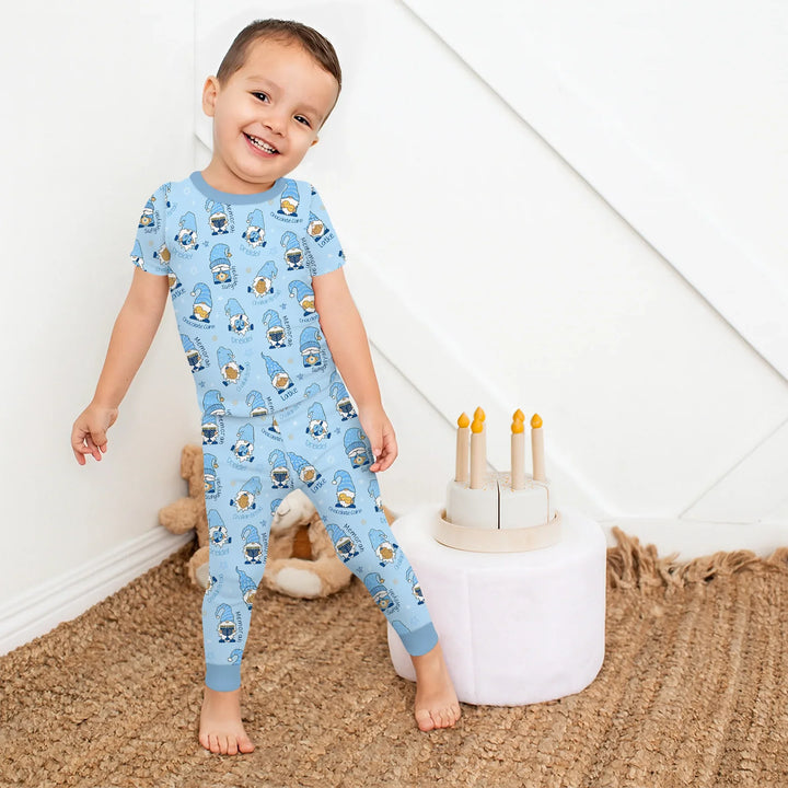 Zweiteiliges, kurzärmliges Pyjama-Set mit Marienkäfern