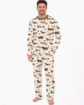 Dachshund Through The Snow Bamboo Men's Pajama Set