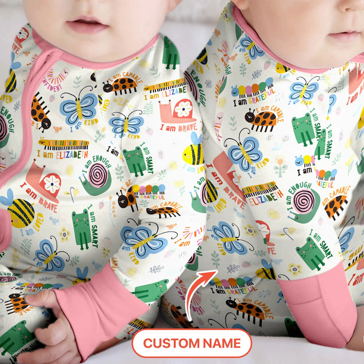 Spring Garden Custom Name Convertible Zippy