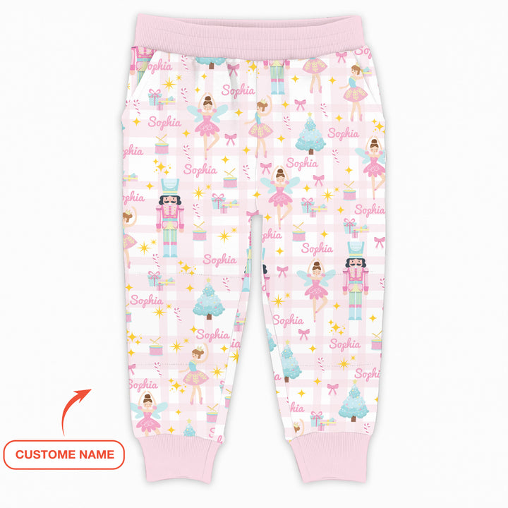Nutcracker And Ballerinas Custom Name Jogger