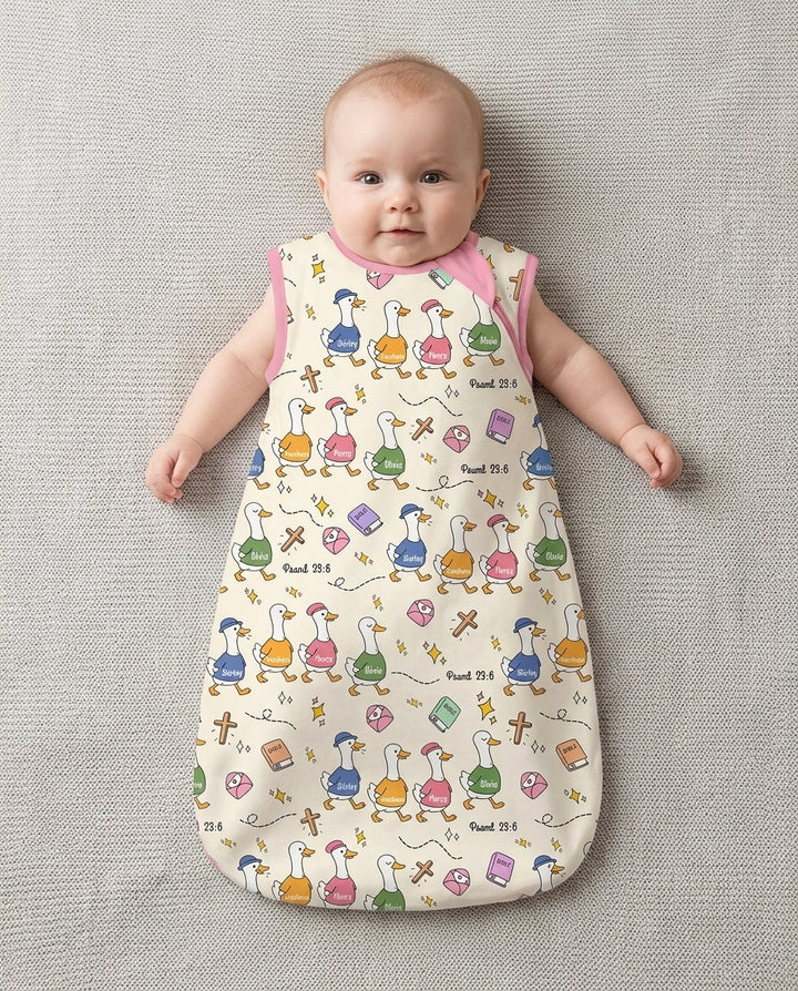 Psalm 23:6 Matching Family Bamboo Sleep Bag