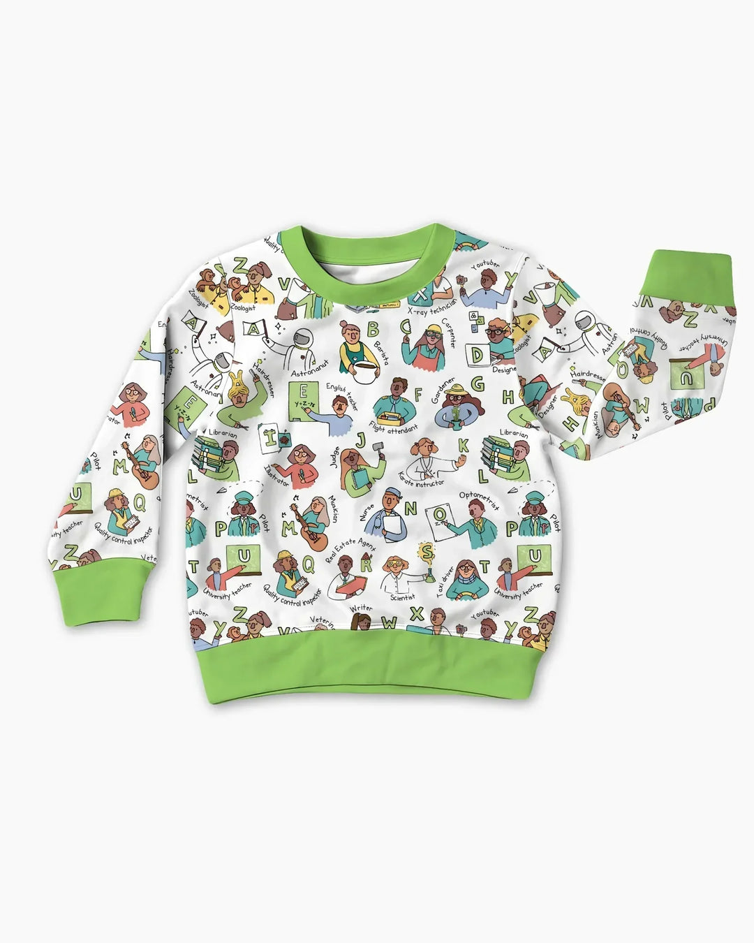 Sudadera de cuello redondo Bamboo Template