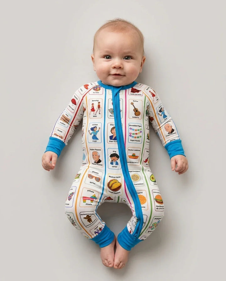 Lotería Hispanic Heritage Month Bamboo Convertible Zippy