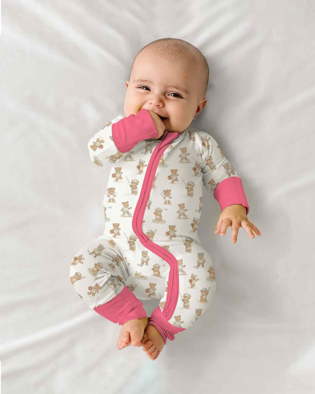 Gerippte Babykleidung mit individuellem Foto - Weich &amp; Skizzenhaft