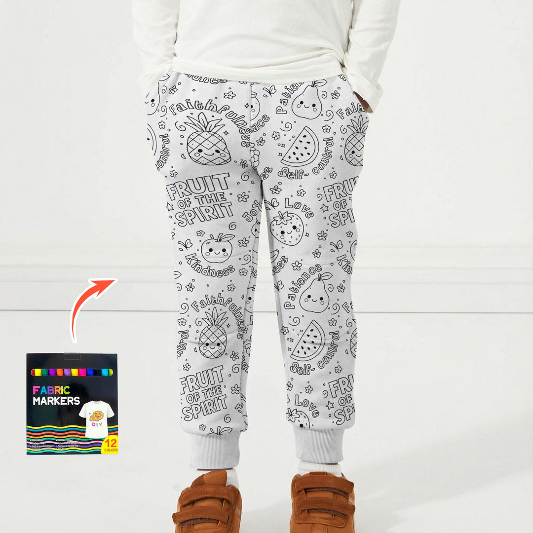 All Colorable Fruit of the Spirit Jogger