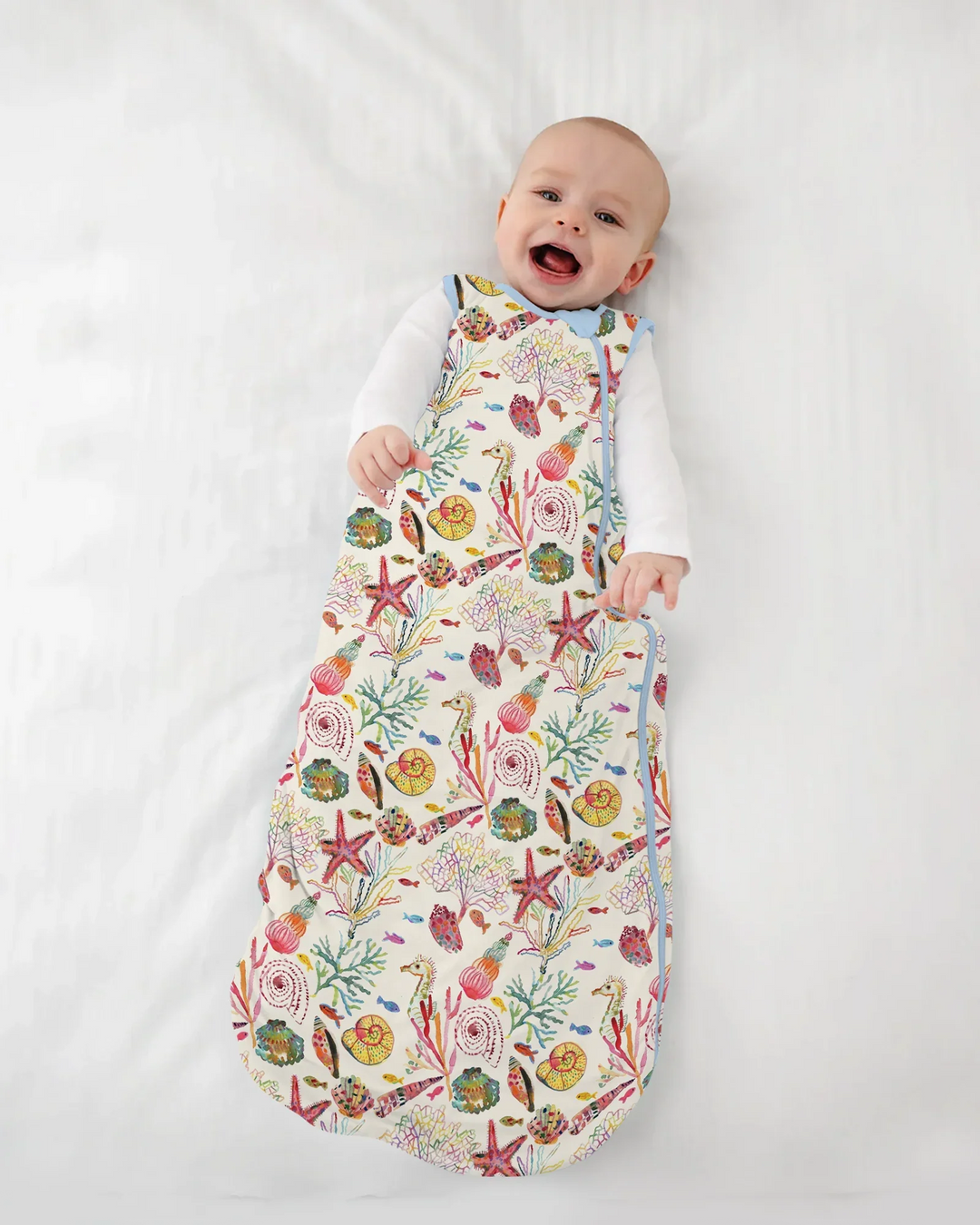 Tropical Reef Whimsy  Bamboo Sleep Bag