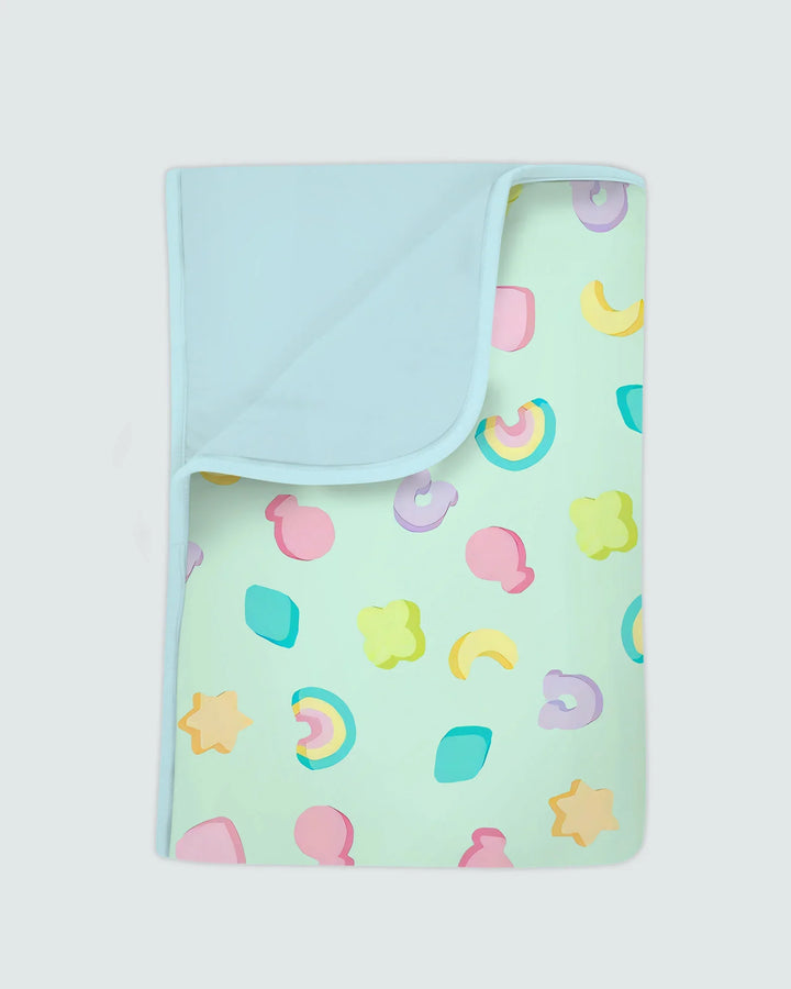 Pastel Lucky Charms Scatter Blanket
