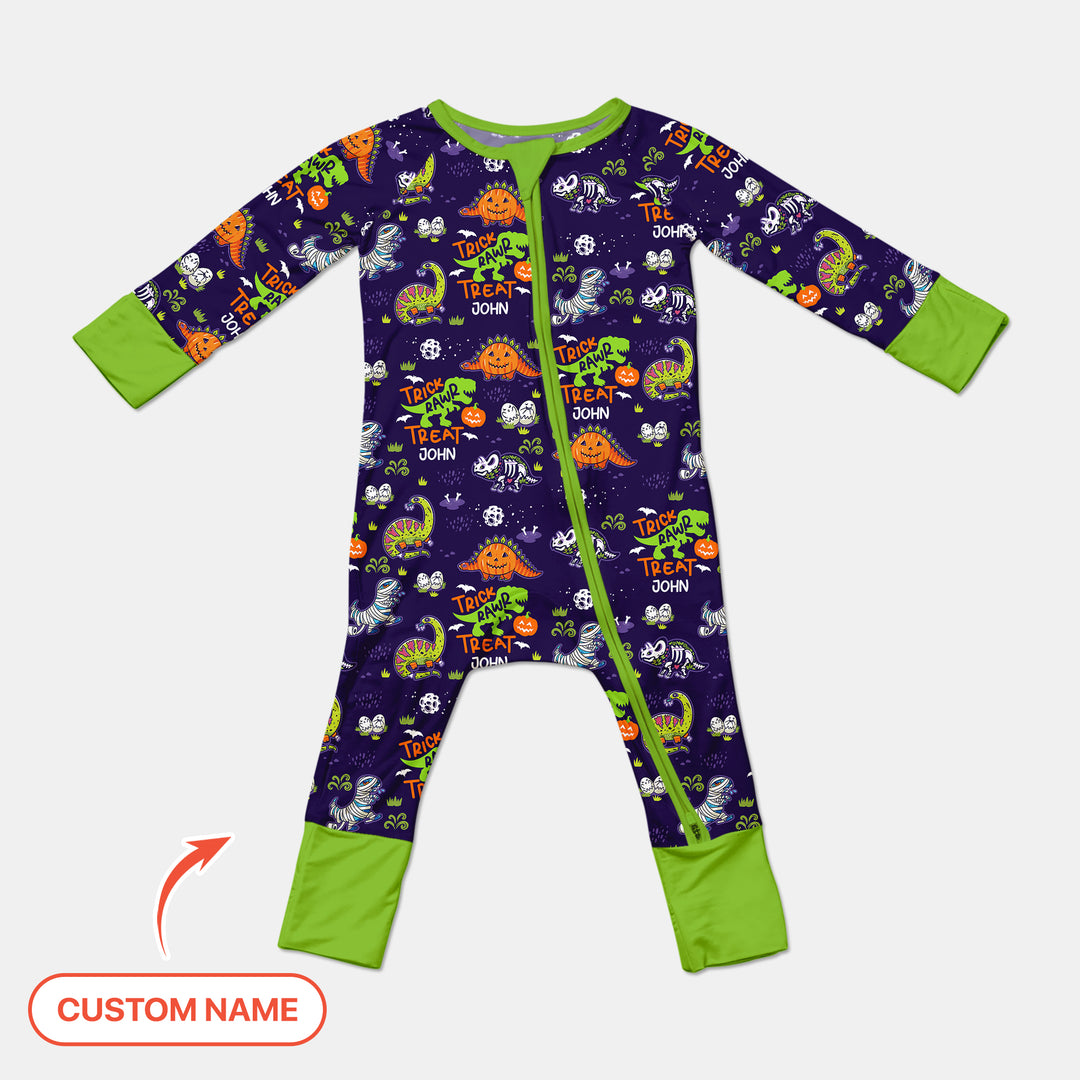 Trick Rawr Treat Custom Name Convertible Zippy