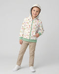 Sudadera con capucha y cremallera Bamboo para plantilla