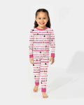 Educated Motivated Elevated Melanated Bamboo Two Piece Long Sleeve Pajama Set