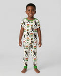 Zweiteiliges, kurzärmliges Pyjama-Set mit Marienkäfern