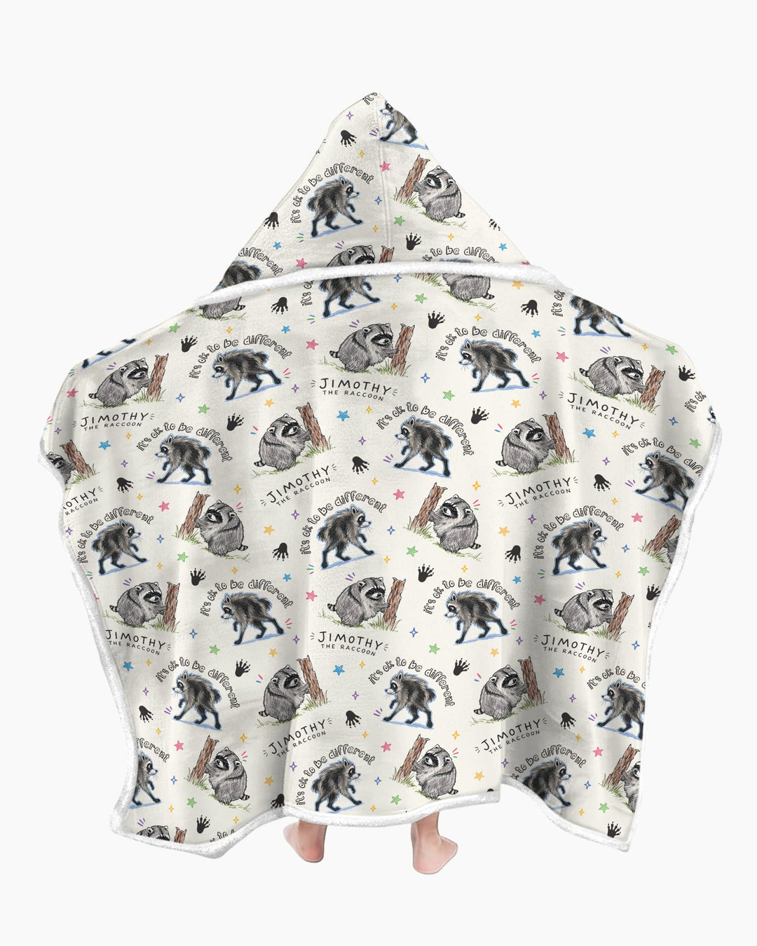It's Okay to be Jimothy Bamboo Wearable Hooded Blanket