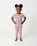 Educated Motivated Elevated Melanated Bamboo Two Piece Short Sleeve Pajama Set