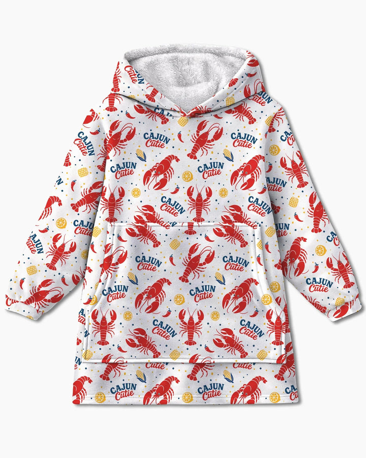 Cajun Cutie Wearable Bamboo Blanket Hoodie