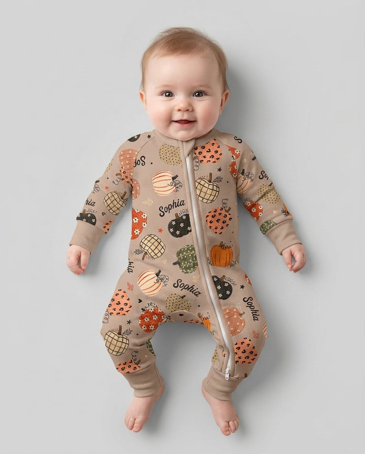 Gerippte Babykleidung mit individuellem Foto - Weich &amp; Skizzenhaft