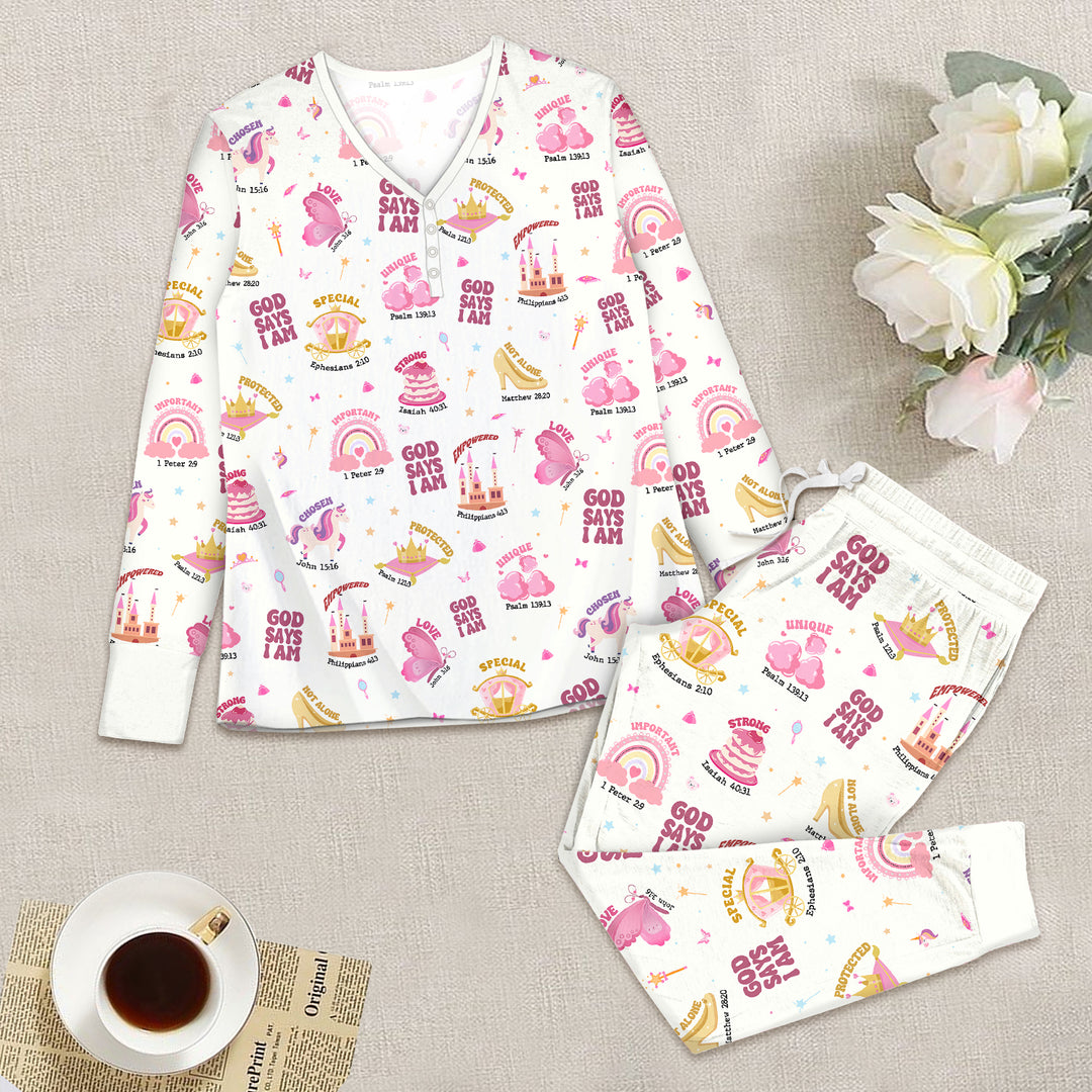 God Say I am Women's Pajama Set