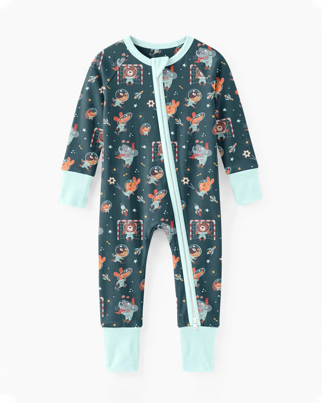 Space Soccer Bamboo Convertible Zippy