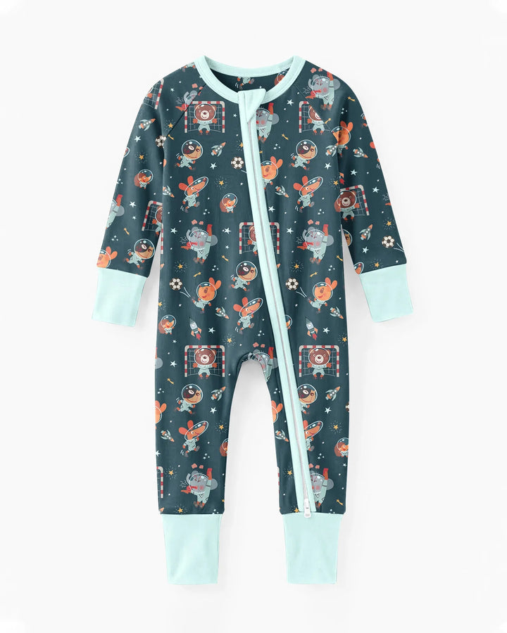Space Soccer Bamboo Convertible Zippy