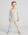 Mahjong Club Mommy & Me Matching Bamboo Two Piece Long Sleeve Pajama Set