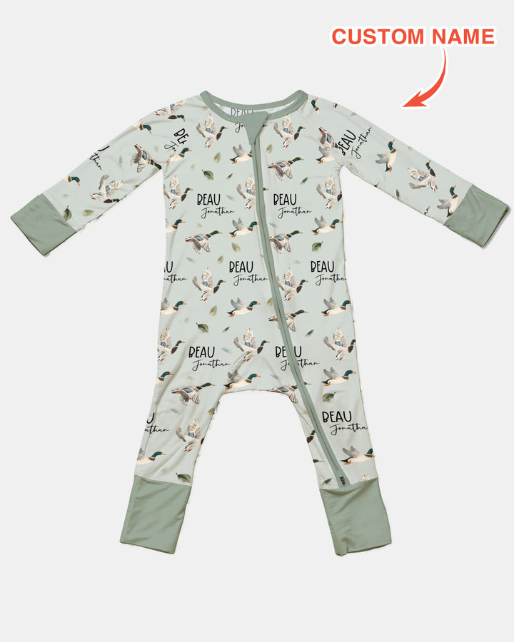 Custom Name Mallard Duck Convertible Zippy