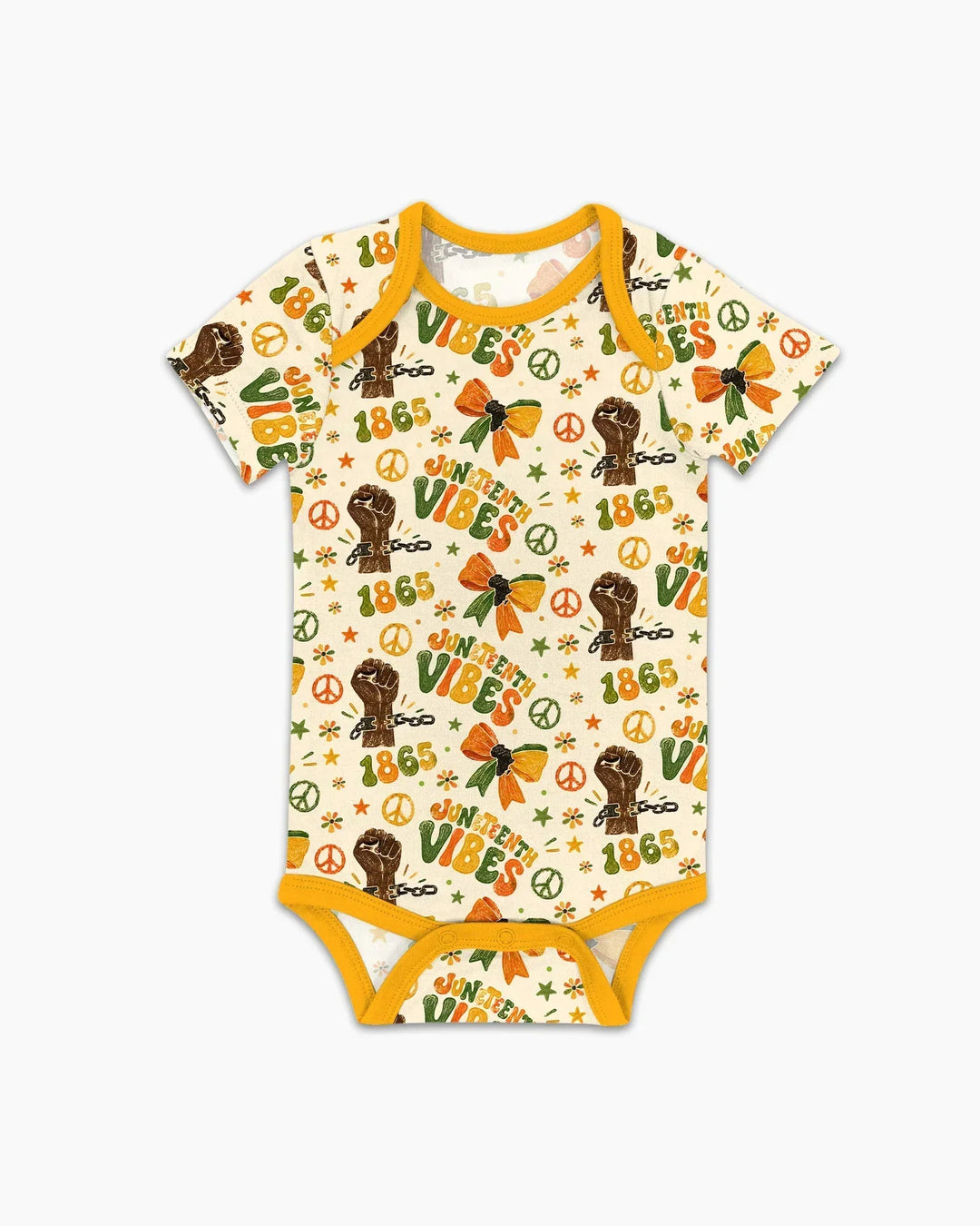 Juneteenth Vibes Vintage Bamboo Bodysuit