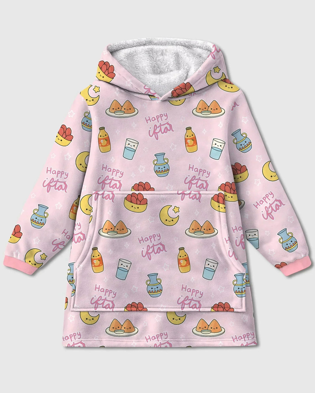 Iftar Party Wearable Blanket Hoodie