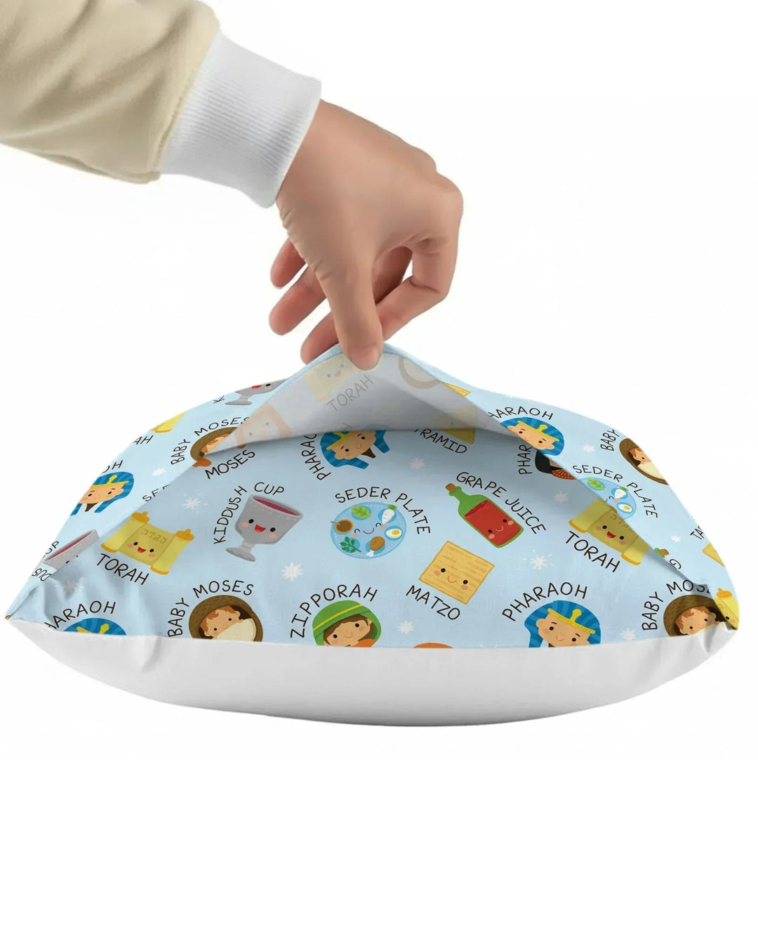 Cute Passover Characters Pillow Case